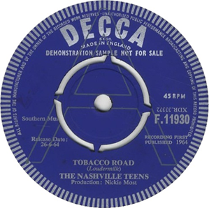 Tobacco Road (song)